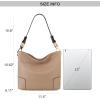 imageMontana West Medium Hobo Bags for Women Top Handle Satchel Shoulder Purse Bucket HandbagSpecialtan