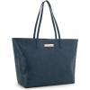 imageMontana West Medium Tote Bags for Women Shoulder Handbag with Zipper Lightweight Everyday Purse for Work Travel or ShoppingBlue