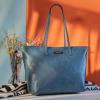 imageMontana West Medium Tote Bags for Women Shoulder Handbag with Zipper Lightweight Everyday Purse for Work Travel or ShoppingBlue