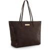 imageMontana West Medium Tote Bags for Women Shoulder Handbag with Zipper Lightweight Everyday Purse for Work Travel or ShoppingDowntown Brown