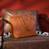 imageMontana West Medium Tote Bags for Women Shoulder Handbag with Zipper Lightweight Everyday Purse for Work Travel or ShoppingGinger Brown