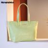 imageMontana West Medium Tote Bags for Women Shoulder Handbag with Zipper Lightweight Everyday Purse for Work Travel or ShoppingGreen