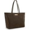 imageMontana West Medium Tote Bags for Women Shoulder Handbag with Zipper Lightweight Everyday Purse for Work Travel or ShoppingGreen Dark