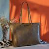 imageMontana West Medium Tote Bags for Women Shoulder Handbag with Zipper Lightweight Everyday Purse for Work Travel or ShoppingGreen Dark