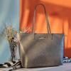 imageMontana West Medium Tote Bags for Women Shoulder Handbag with Zipper Lightweight Everyday Purse for Work Travel or ShoppingGrey