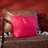 imageMontana West Medium Tote Bags for Women Shoulder Handbag with Zipper Lightweight Everyday Purse for Work Travel or ShoppingHot Pink