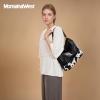 imageMontana West Purses for Women Hobo Shoulder Handbags with ZipperAcow Black