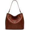 imageMontana West Purses for Women Hobo Shoulder Handbags with ZipperAcow Brown