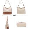 imageMontana West Purses for Women Hobo Shoulder Handbags with ZipperAlight Cream