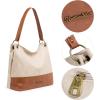 imageMontana West Purses for Women Hobo Shoulder Handbags with ZipperAlight Cream