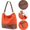 imageMontana West Purses for Women Hobo Shoulder Handbags with ZipperAorangeBroze