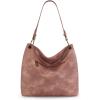 imageMontana West Purses for Women Hobo Shoulder Handbags with ZipperCrossbody Pink
