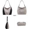 imageMontana West Purses for Women Hobo Shoulder Handbags with ZipperEgrey