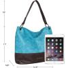 imageMontana West Purses for Women Hobo Shoulder Handbags with ZipperTurquoise