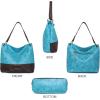 imageMontana West Purses for Women Hobo Shoulder Handbags with ZipperTurquoise