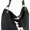 imageMontana West Purses for Women Hobo Shoulder Handbags with ZipperZblack