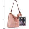 imageMontana West Purses for Women Hobo Shoulder Handbags with ZipperZhot PinkCroco