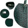 imageMontana West Purses for Women Tote Bag 3Pcs Set Leopard Print Satchel Handbags055 Dark Green Turquoise