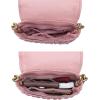 imageMontana West Quilted Handbags for Women Crossbody Bags Trendy Small Purses and Top Handle HandbagsBaby Pink