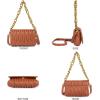 imageMontana West Quilted Handbags for Women Crossbody Bags Trendy Small Purses and Top Handle HandbagsCinnamon Brown