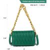 imageMontana West Quilted Handbags for Women Crossbody Bags Trendy Small Purses and Top Handle HandbagsDark Green