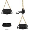 imageMontana West Quilted Handbags for Women Crossbody Bags Trendy Small Purses and Top Handle HandbagsMidnight Black