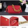 imageMontana West Quilted Handbags for Women Crossbody Bags Trendy Small Purses and Top Handle HandbagsRuby Red