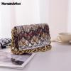 imageMontana West Quilted Handbags for Women Crossbody Bags Trendy Small Purses and Top Handle HandbagsSnake Print Brown