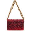imageMontana West Quilted Handbags for Women Crossbody Bags Trendy Small Purses and Top Handle HandbagsSnake Print Red