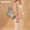imageMontana West Quilted Tote Bag for Women Large Shoulder Bag Fashion Handbags with Top ZipperNewgary