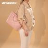 imageMontana West Quilted Tote Bag for Women Large Shoulder Bag Fashion Handbags with Top ZipperNewhot Pink