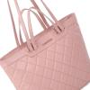 imageMontana West Quilted Tote Bag for Women Large Shoulder Bag Fashion Handbags with Top ZipperNewhot Pink