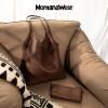 imageMontana West Slouchy Hobo Bags for Women Soft Designer Shoulder Purses Ladies Top Handle Handbag1dark Coffee