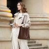 imageMontana West Slouchy Hobo Bags for Women Soft Designer Shoulder Purses Ladies Top Handle Handbag1dark Coffee