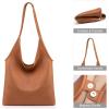 imageMontana West Slouchy Hobo Bags for Women Soft Designer Shoulder Purses Ladies Top Handle Handbag1iced Coffee