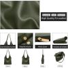 imageMontana West Slouchy Hobo Bags for Women Soft Designer Shoulder Purses Ladies Top Handle Handbag1olive Green