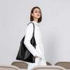 imageMontana West Slouchy Hobo Bags for Women Soft Designer Shoulder Purses Ladies Top Handle Handbag1rich Black