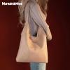 imageMontana West Slouchy Hobo Bags for Women Soft Designer Shoulder Purses Ladies Top Handle HandbagA Beige
