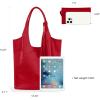 imageMontana West Slouchy Hobo Bags for Women Soft Designer Shoulder Purses Ladies Top Handle HandbagPepper Red079