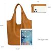 imageMontana West Slouchy Hobo Bags for Women Soft Designer Shoulder Purses Ladies Top Handle HandbagTawny Brown