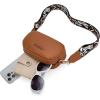 imageMontana West Small Crossbody Bags for Women Snapshot Camera Pouch Mini Crossbody PurseBrown