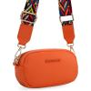 imageMontana West Small Crossbody Bags for Women Snapshot Camera Pouch Mini Crossbody PurseOrange