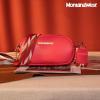 imageMontana West Small Crossbody Bags for Women Snapshot Camera Pouch Mini Crossbody PurseRaspberry Red