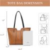 imageMontana West Tote Bag for Women Top Handle Satchel PurseAmber Brown