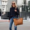 imageMontana West Tote Bag for Women Top Handle Satchel PurseAmber Brown