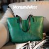 imageMontana West Tote Bag for Women Top Handle Satchel PurseForest Green