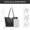 imageMontana West Tote Bag for Women Top Handle Satchel PurseJet Black