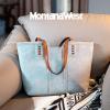imageMontana West Tote Bag for Women Top Handle Satchel PursePastel Blue