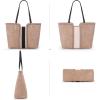 imageMontana West Tote Bag for Women Top Handle Satchel PurseTan Black