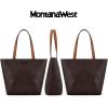 imageMontana West Tote Bag for Women Work Top Handle Handbags and PursesDark Coffee